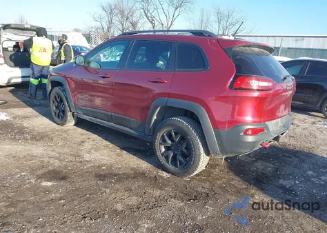 2015 Jeep Cherokee Trailhawk from USA, damaged, VIN 1C4PJMBS3FW738432